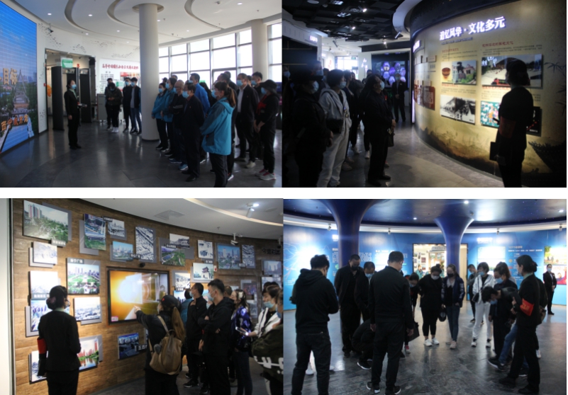 三建公司、現代物流公司黨支部聯合開展“參觀愛國教育基地，弘揚愛國主義精神”活動